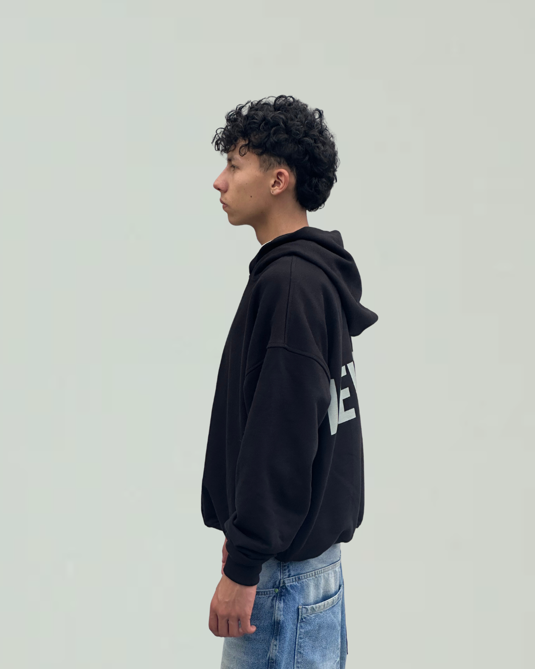 Hoodie Negro Basic
