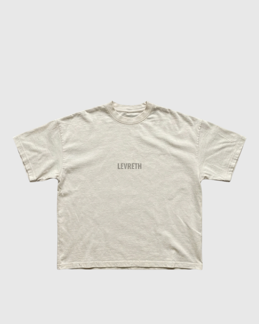CAMISETA OVERSIZED - MARFIL