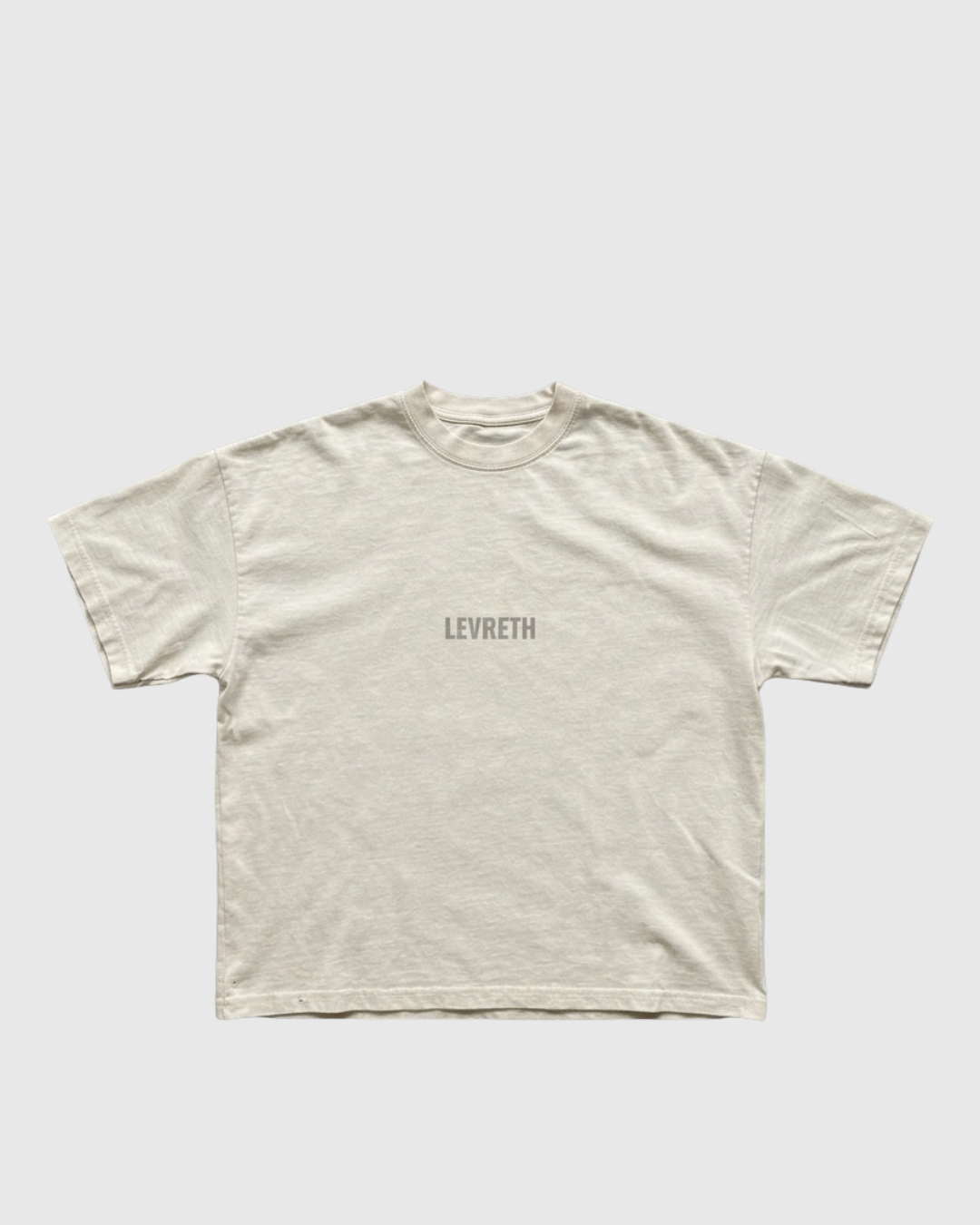 CAMISETA OVERSIZED - MARFIL