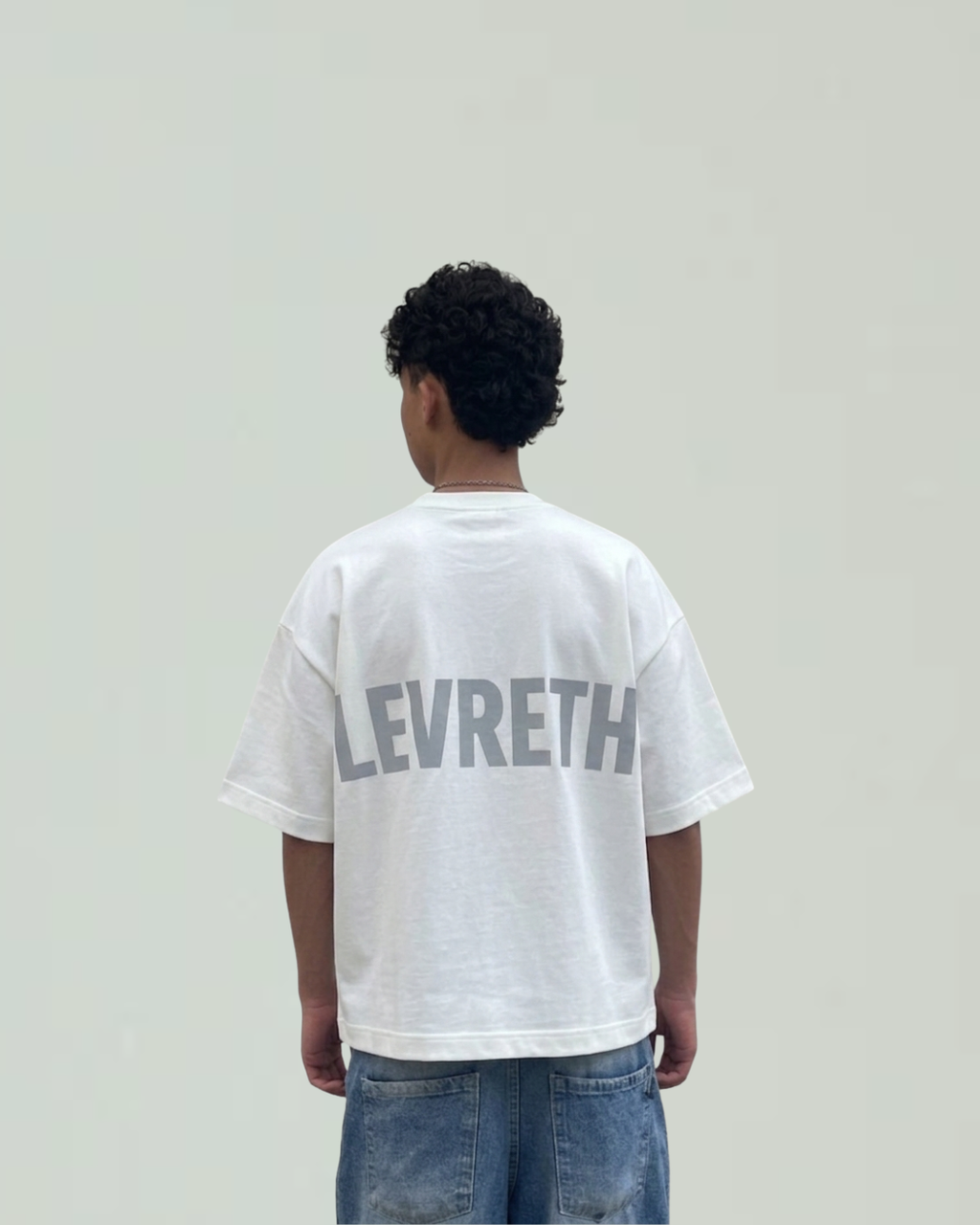 CAMISETA OVERSIZED - MARFIL