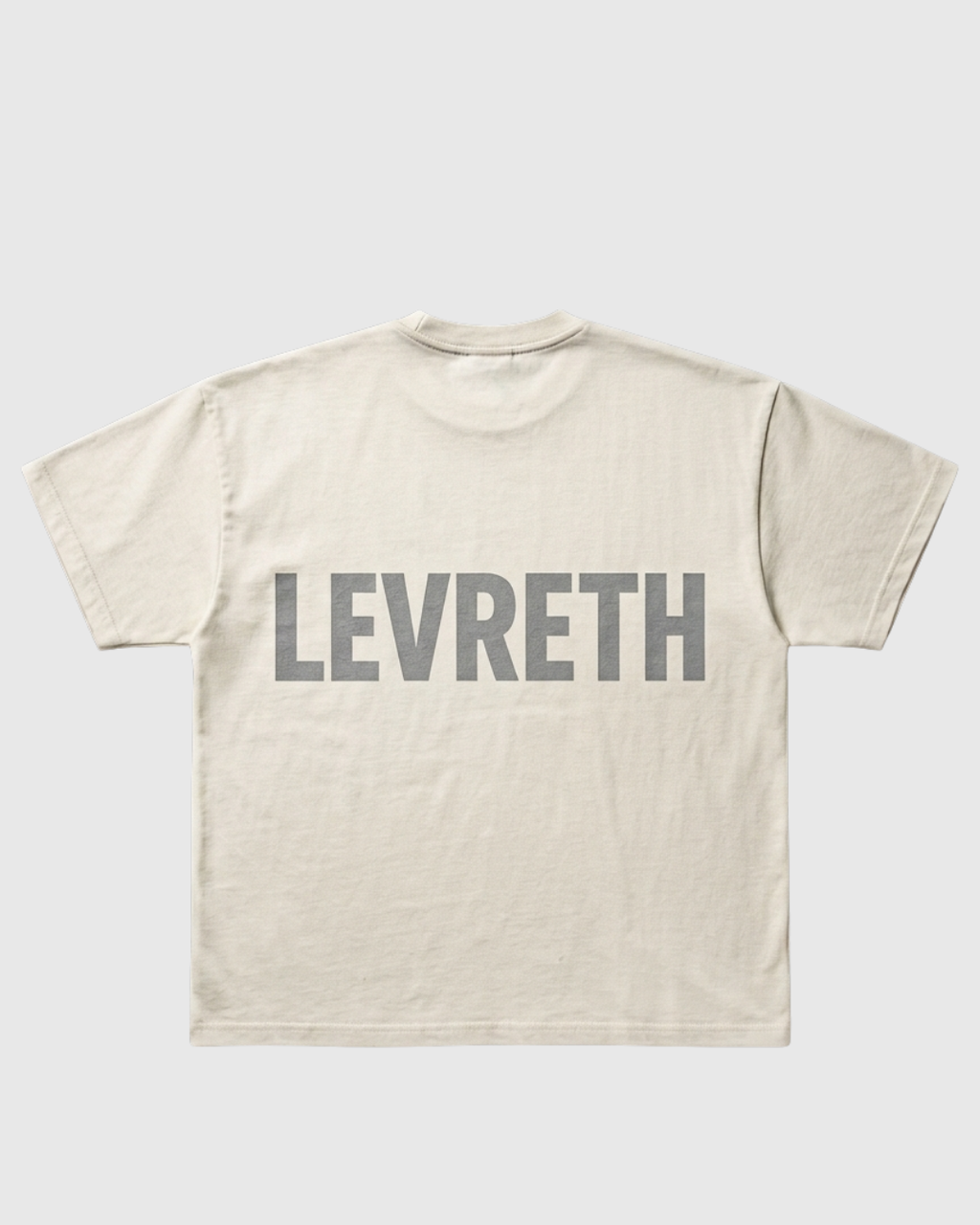 CAMISETA OVERSIZED - MARFIL
