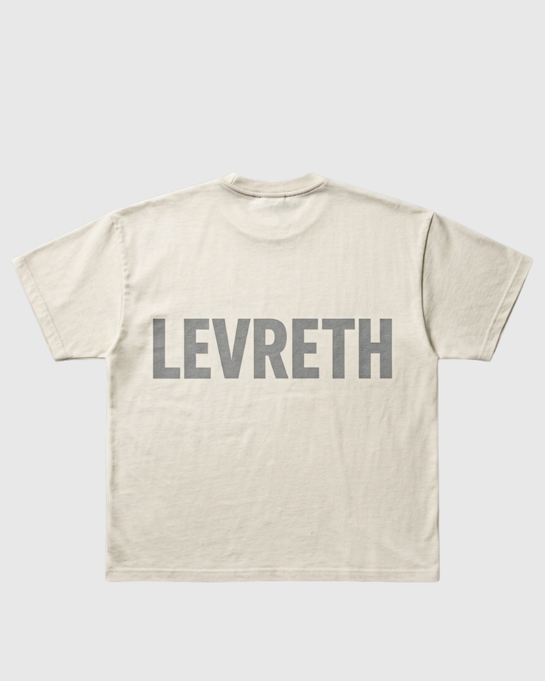 CAMISETA OVERSIZED - MARFIL