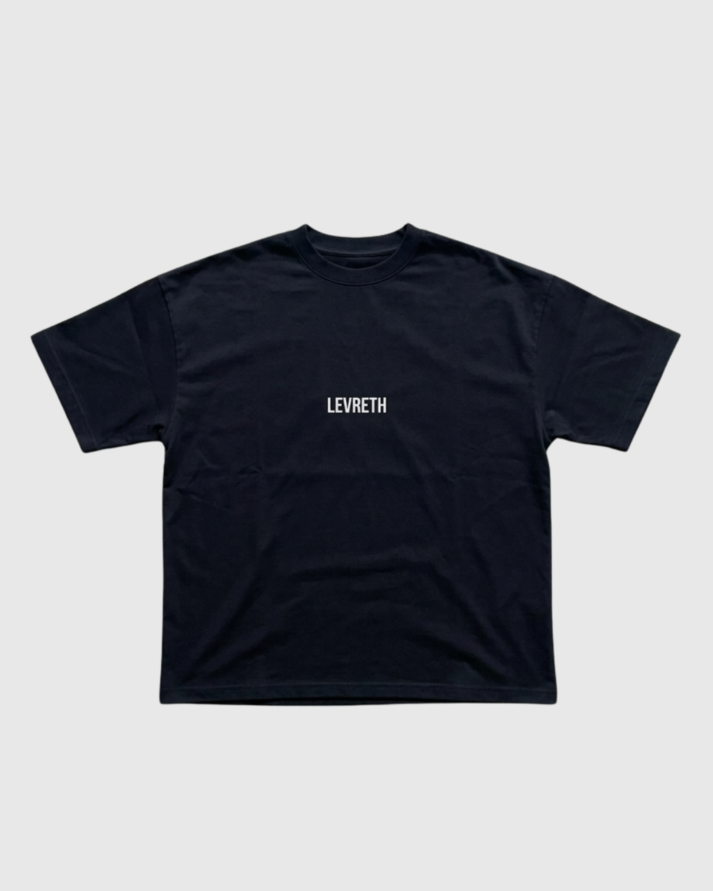 CAMISETA OVERSIZED - NEGRO