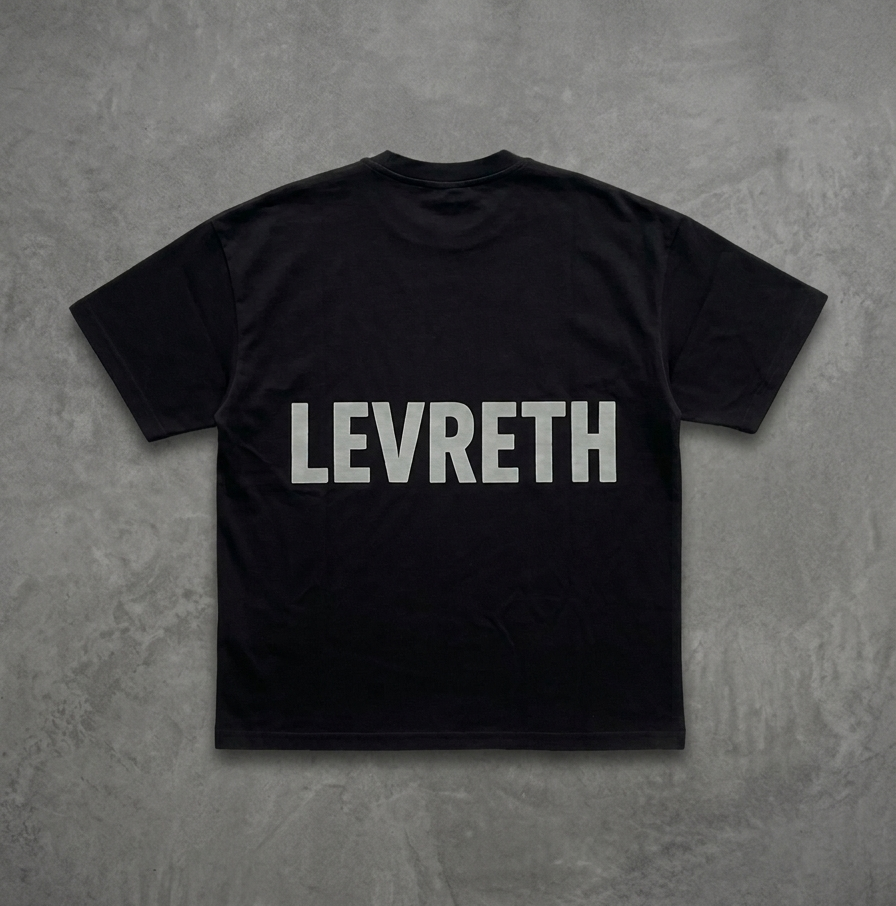 CAMISETA OVERSIZED - NEGRO