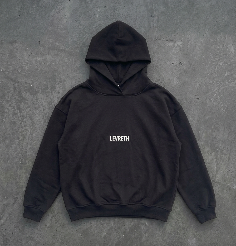 Hoodie Negro Basic
