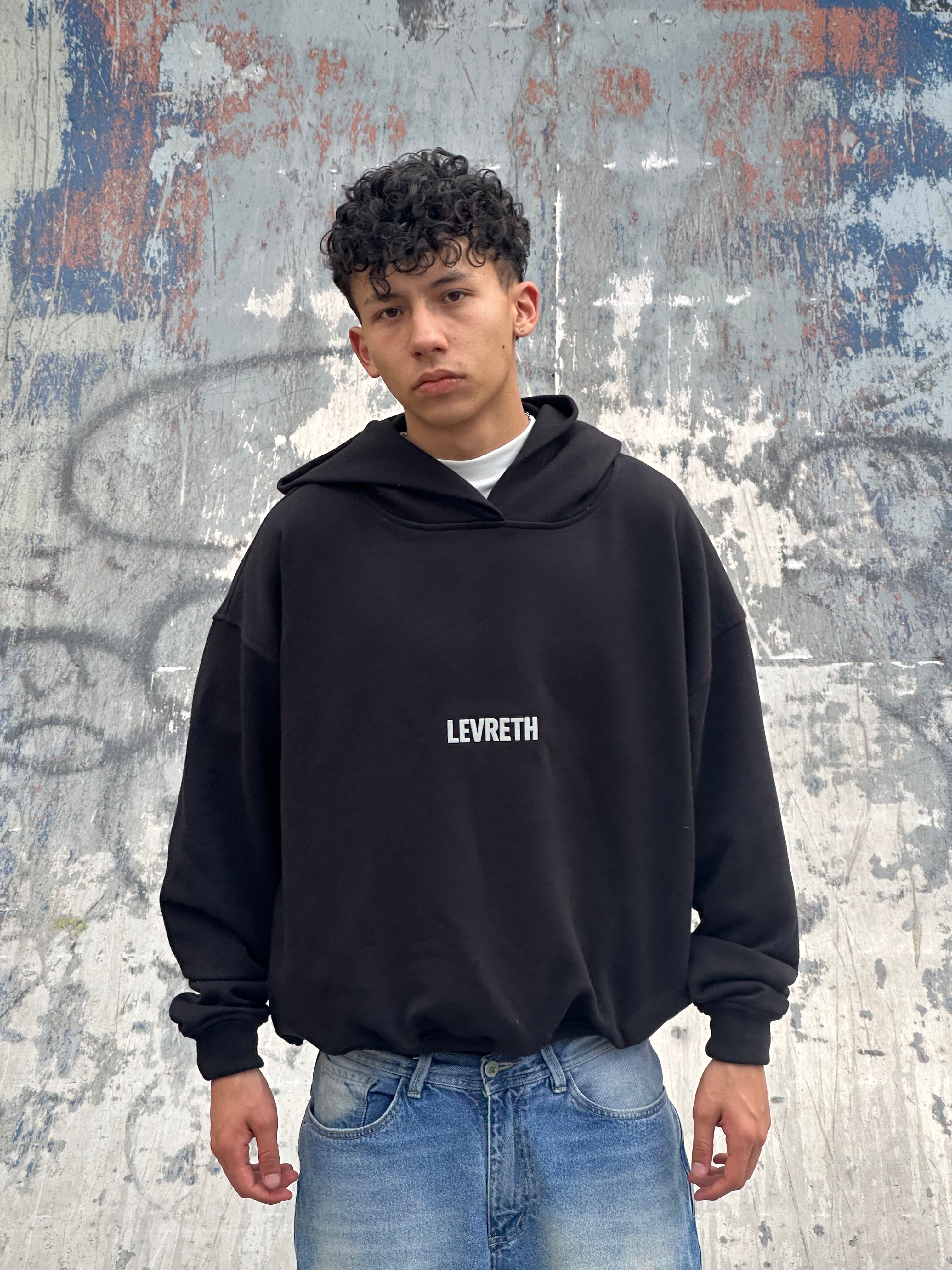 Hoodie Negro Basic