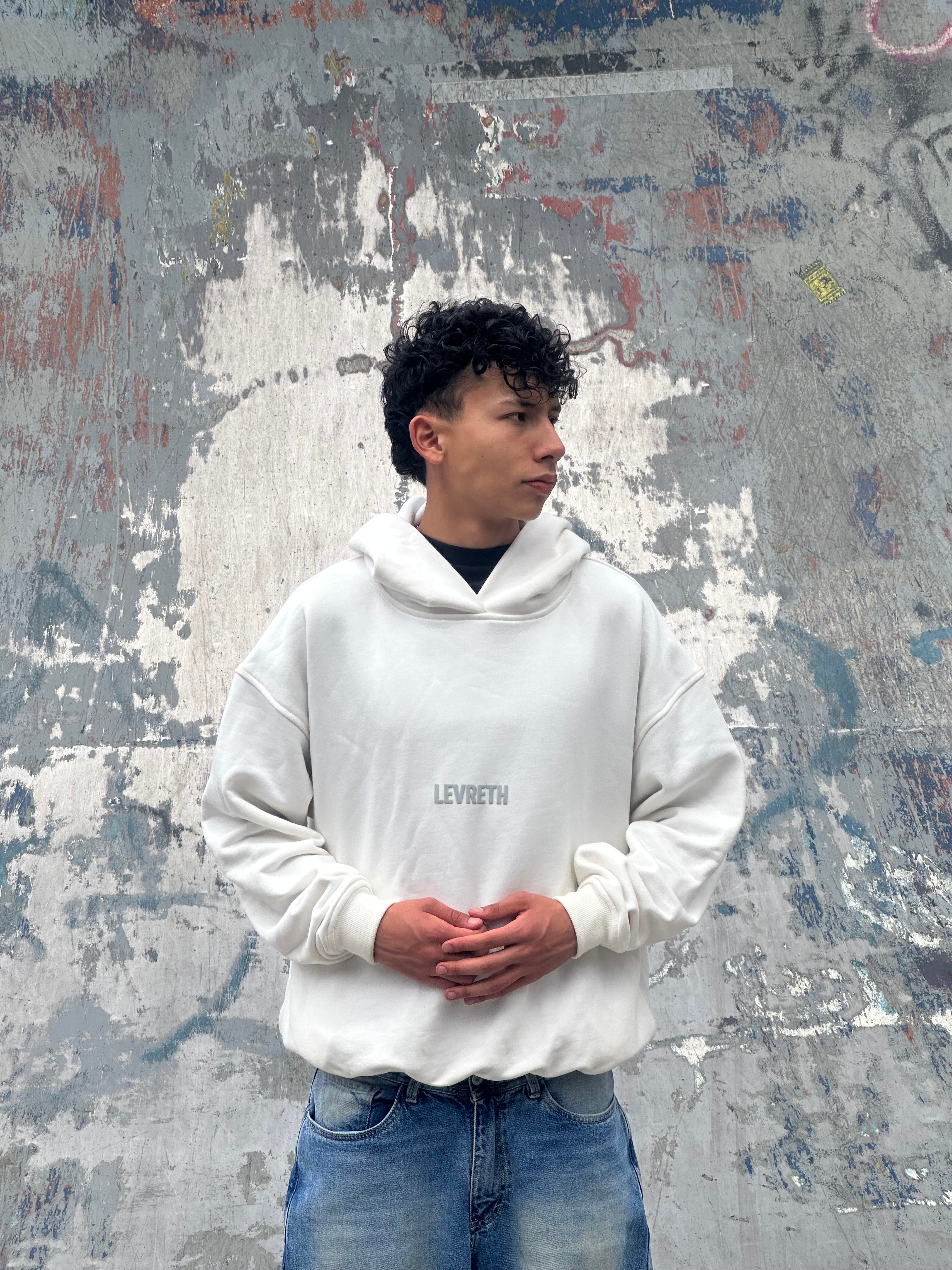 Hoodie Marfil Basic