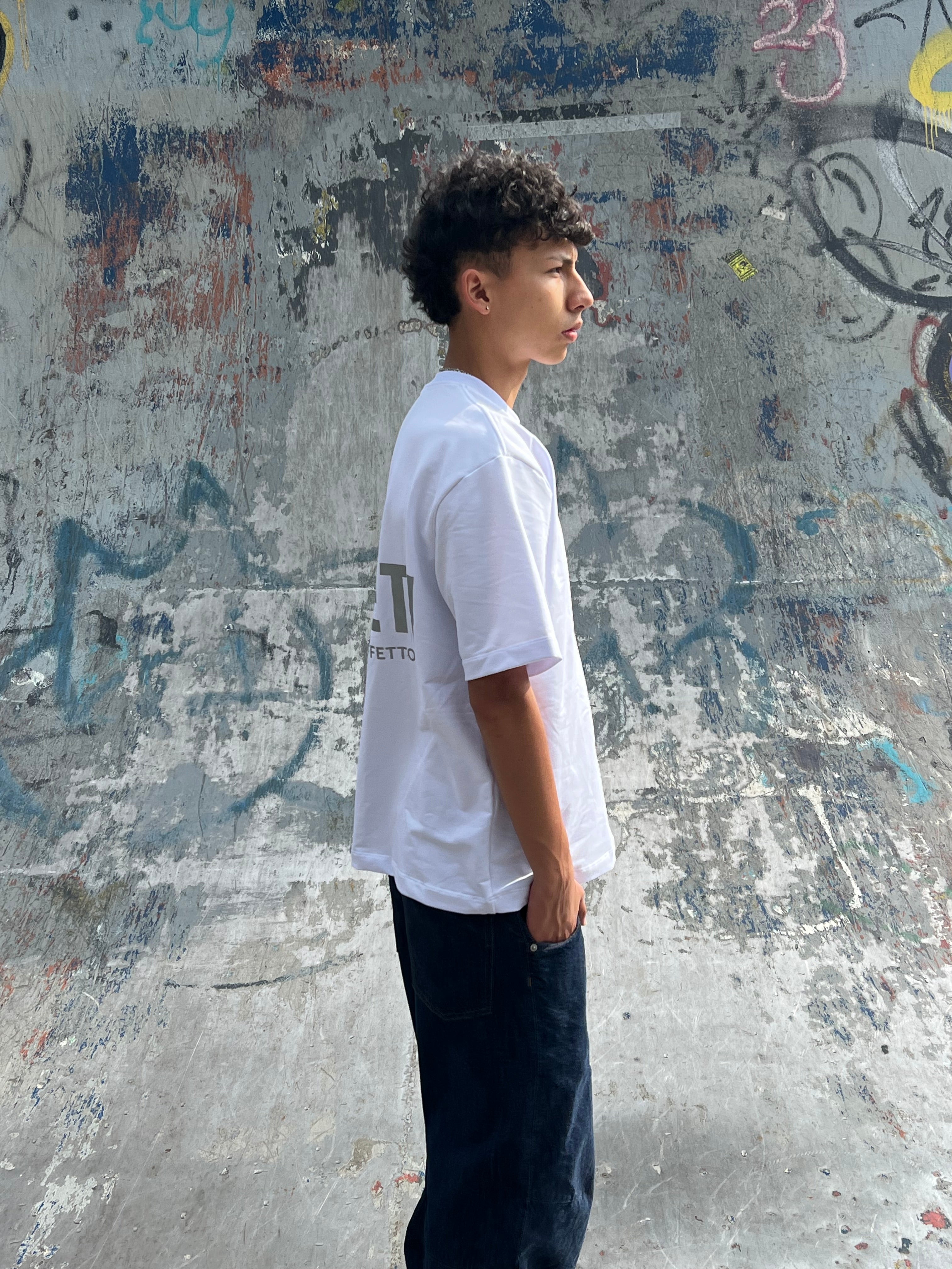 Essential Collection. camiseta blanca 100% algodon 280g